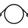SP-Cables 01.B — Straight/Angled XLR Microphone Cable