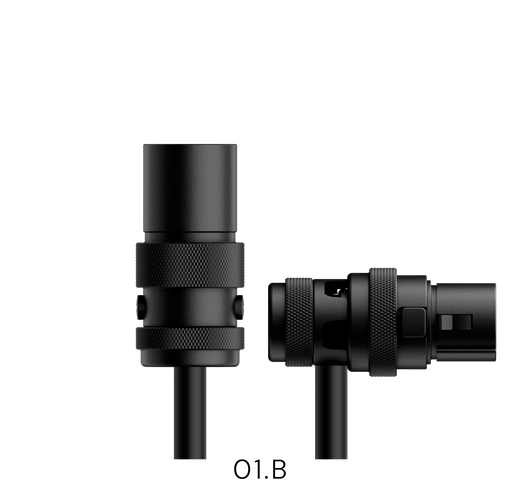 SP-Cables 01.B — Straight/Angled XLR Microphone Cable