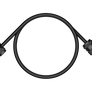 SP-Cables 01.C — Angled/Straight XLR Microphone Cable