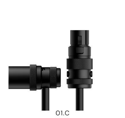 SP-Cables 01.C — Angled/Straight XLR Microphone Cable