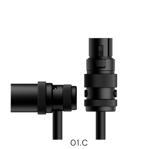 SP-Cables 01.C — Angled/Straight XLR Microphone Cable