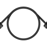 SP-Cables 01.D — Angled/Angled XLR Microphone Cable