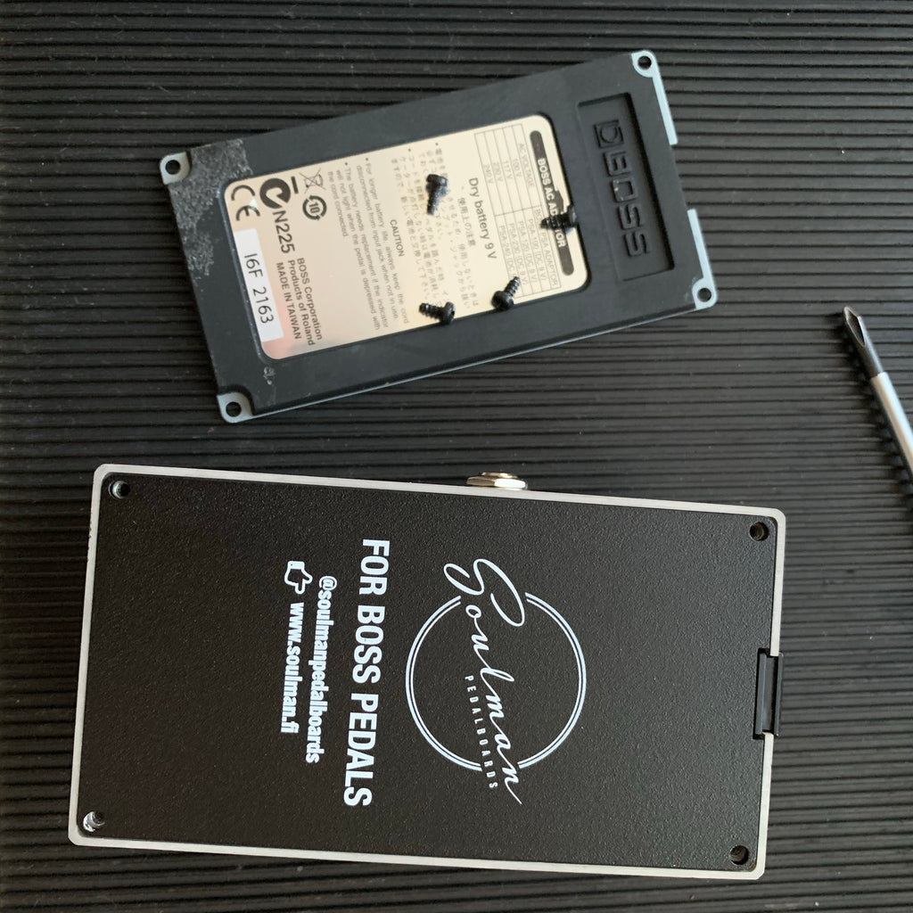 boss pedal housing BOSS plate – Soulman Pedalboards